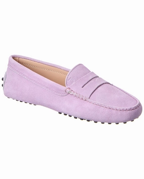 Dressed Down Scandi Clean TOD??s Suede Loafer