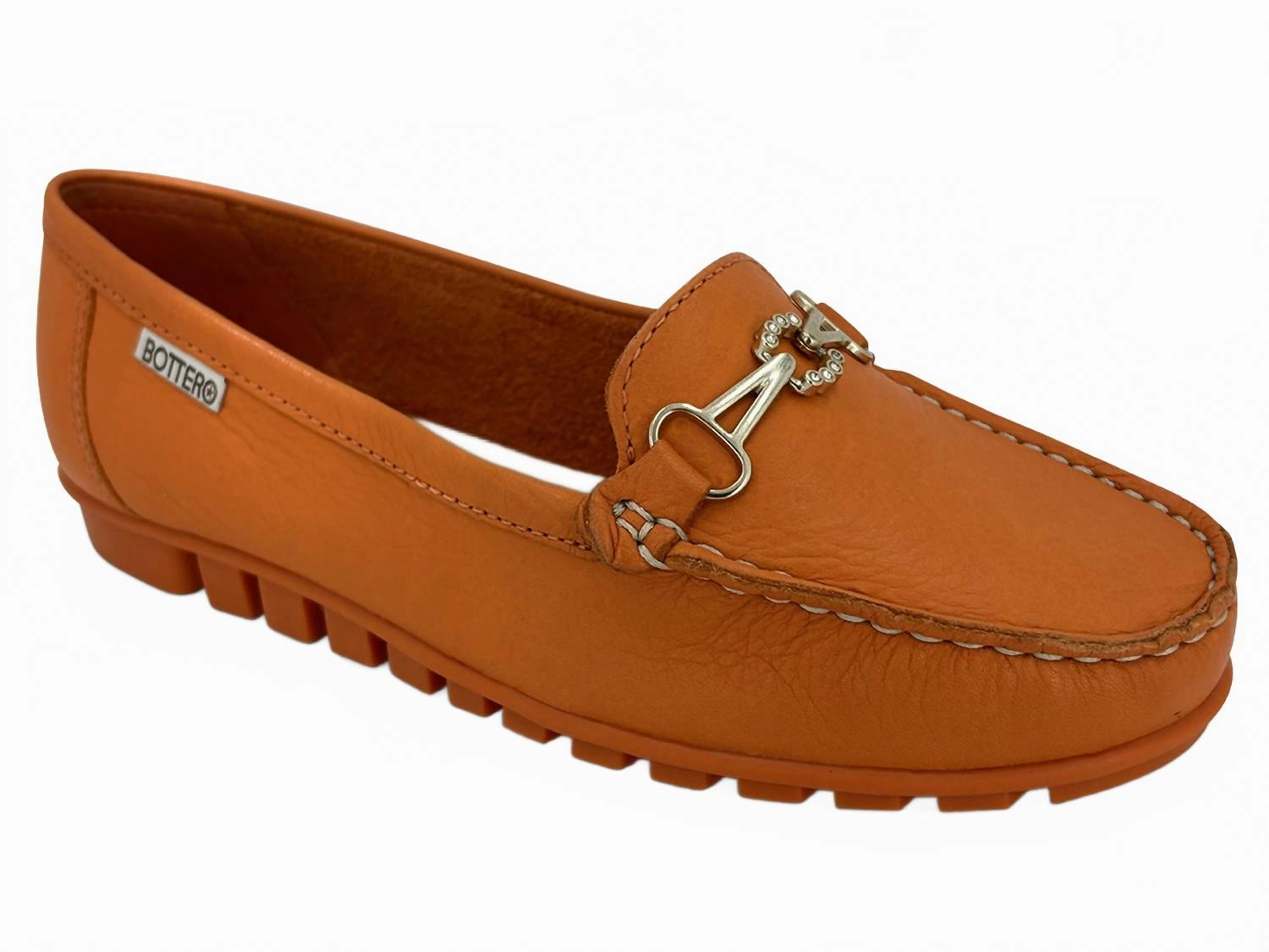Women Moana 604 Moccasin In Orange Go Anywhere