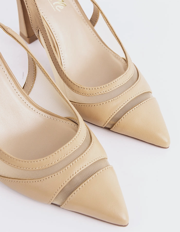 Stretchable Zeeburg Nude Leather