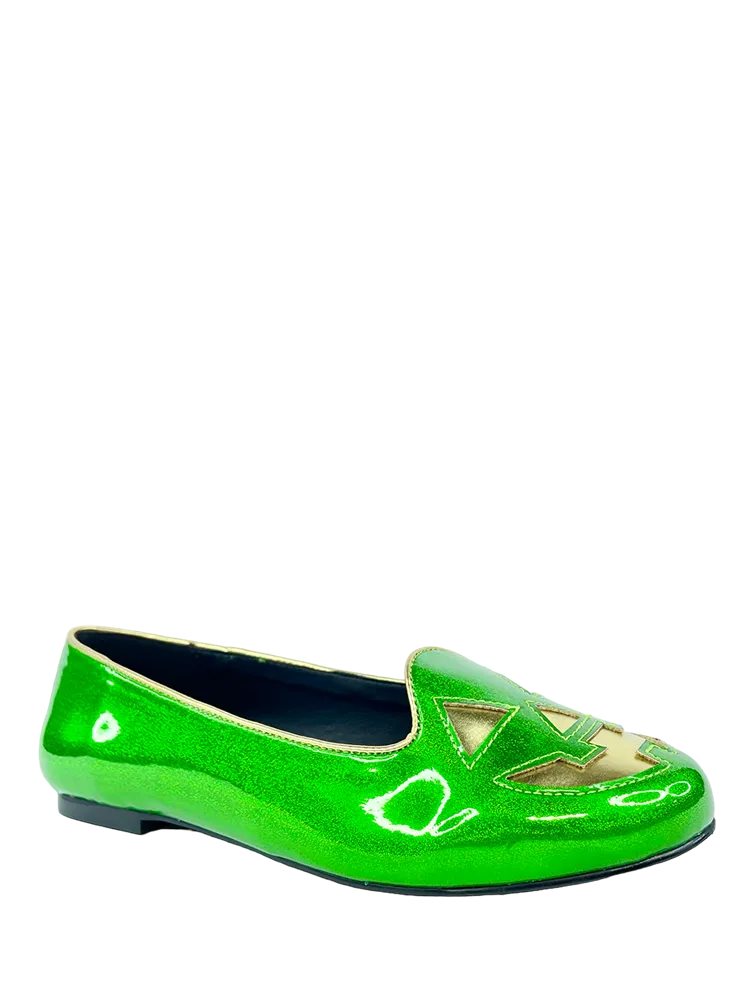 LYDIA JACK - GREEN GLITTER/GOLD Elastic Material