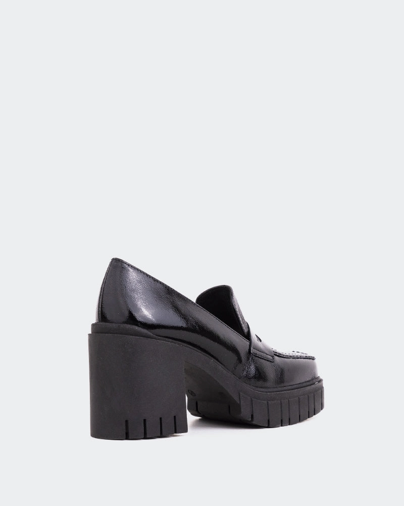 Lightweight Shoes Soft Motion Hugo Black Naplack