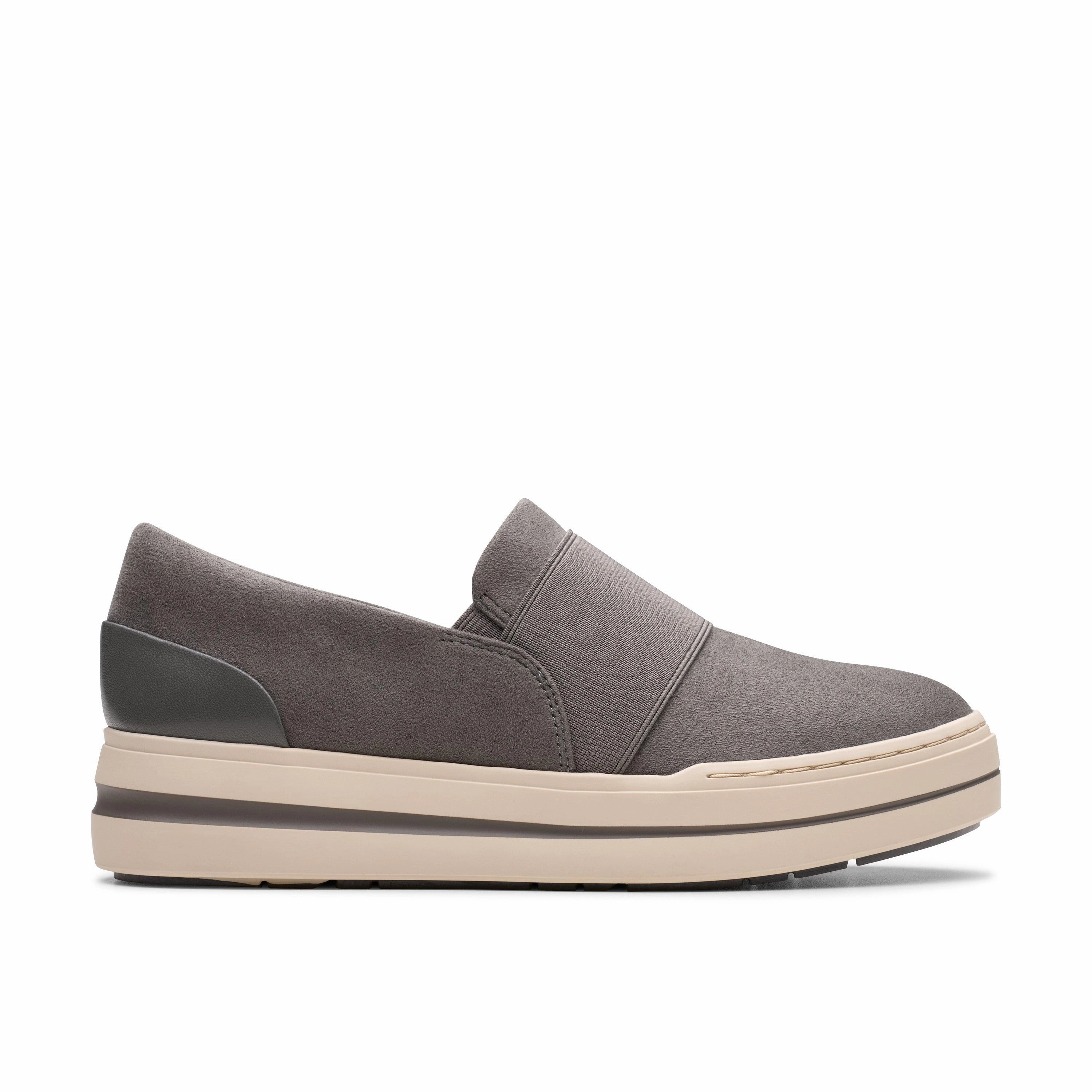 Hold Lane Clarks Audreigh Eve in Grey Textile