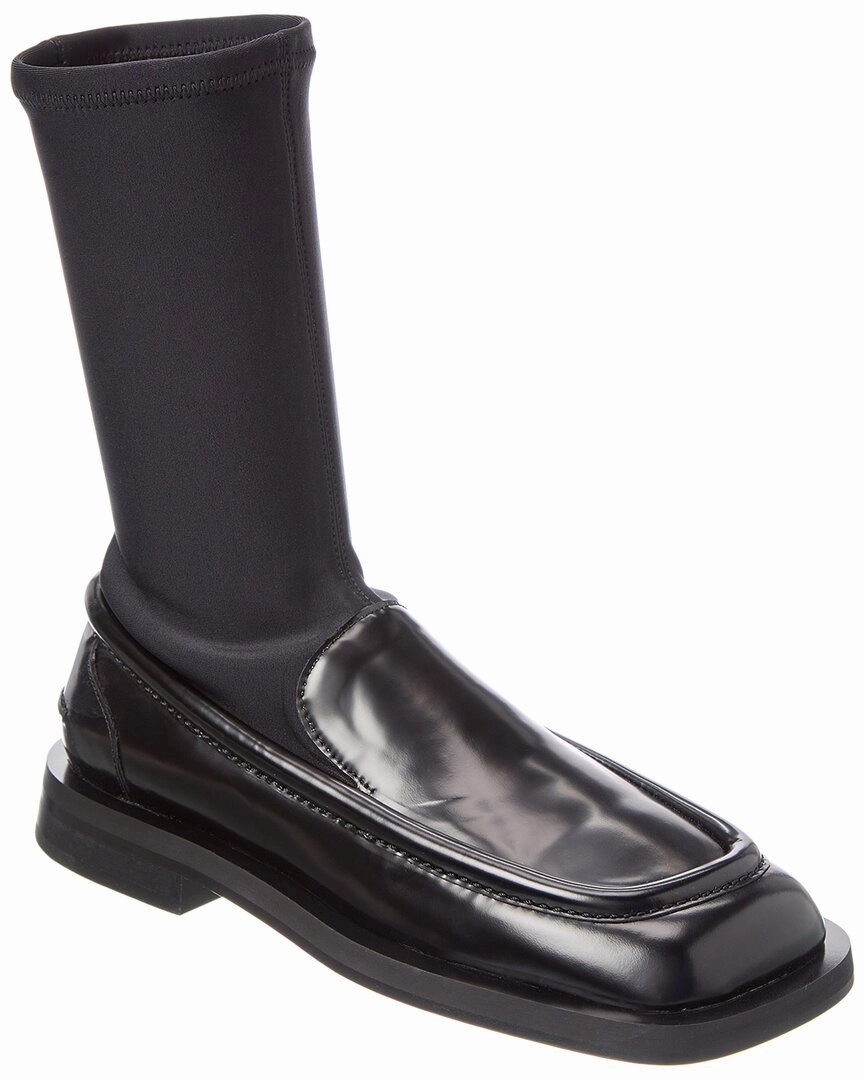 Urban Cool Calm Mood Proenza Schouler Satin & Leather Loafer