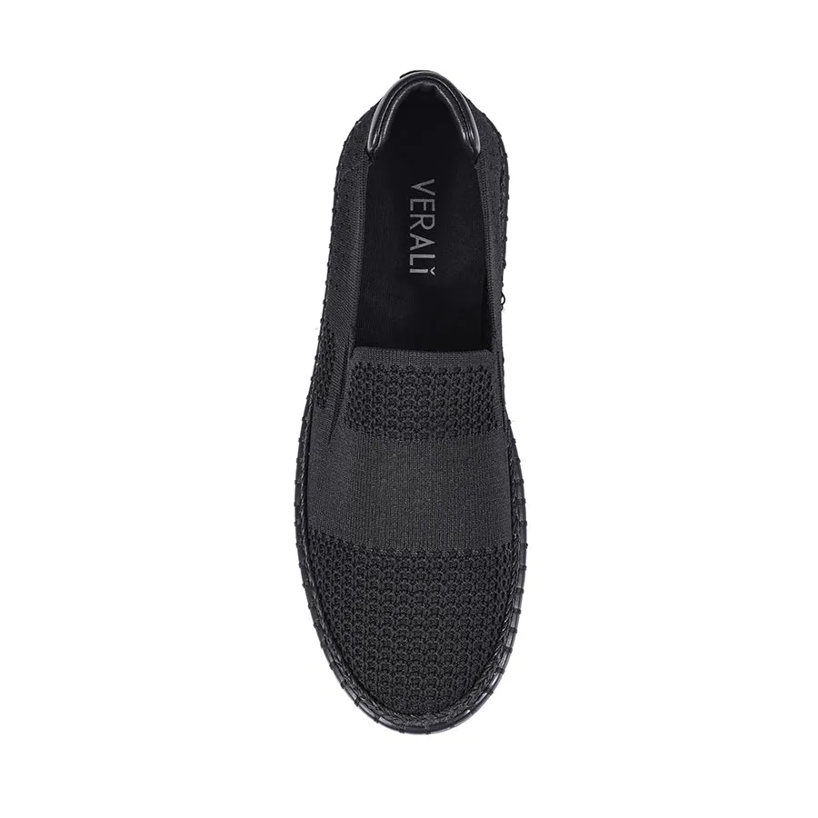 Queen Slip On Sneakers - Black/Black Comfort Lining