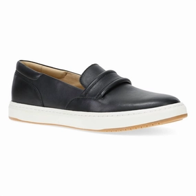 Women's Josephine Loafer In Black Nappa Quick Go Supportive Heel