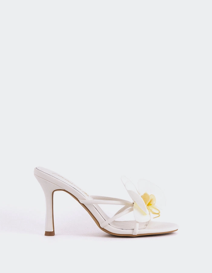 Relaxation Sandal Meren White Leather