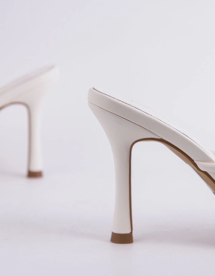 Quick Slip Fit Shoes Meren White Leather