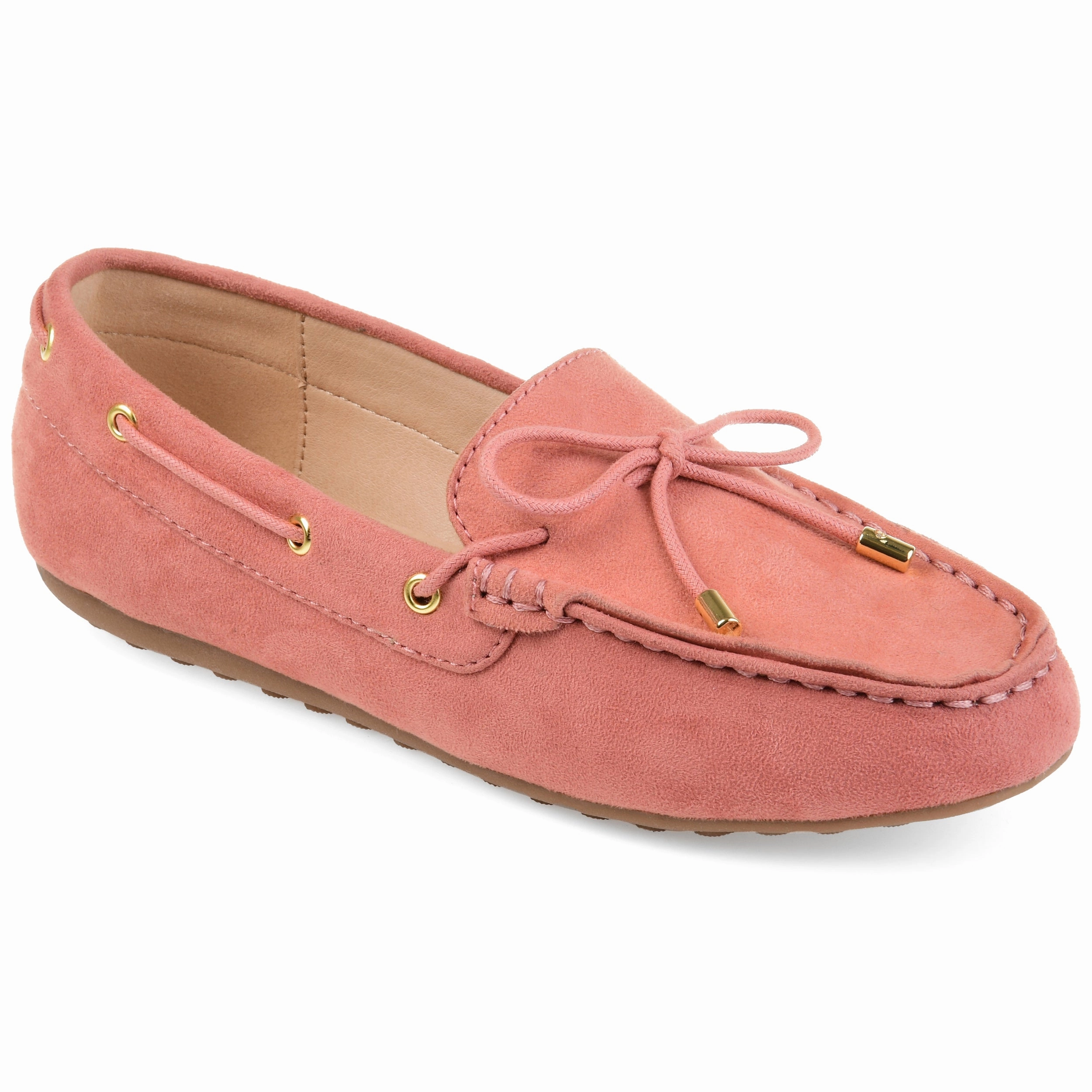 Journee Collection Women's Comfort Thatch Loafer Simple Slip-on Comfort Quick Flow