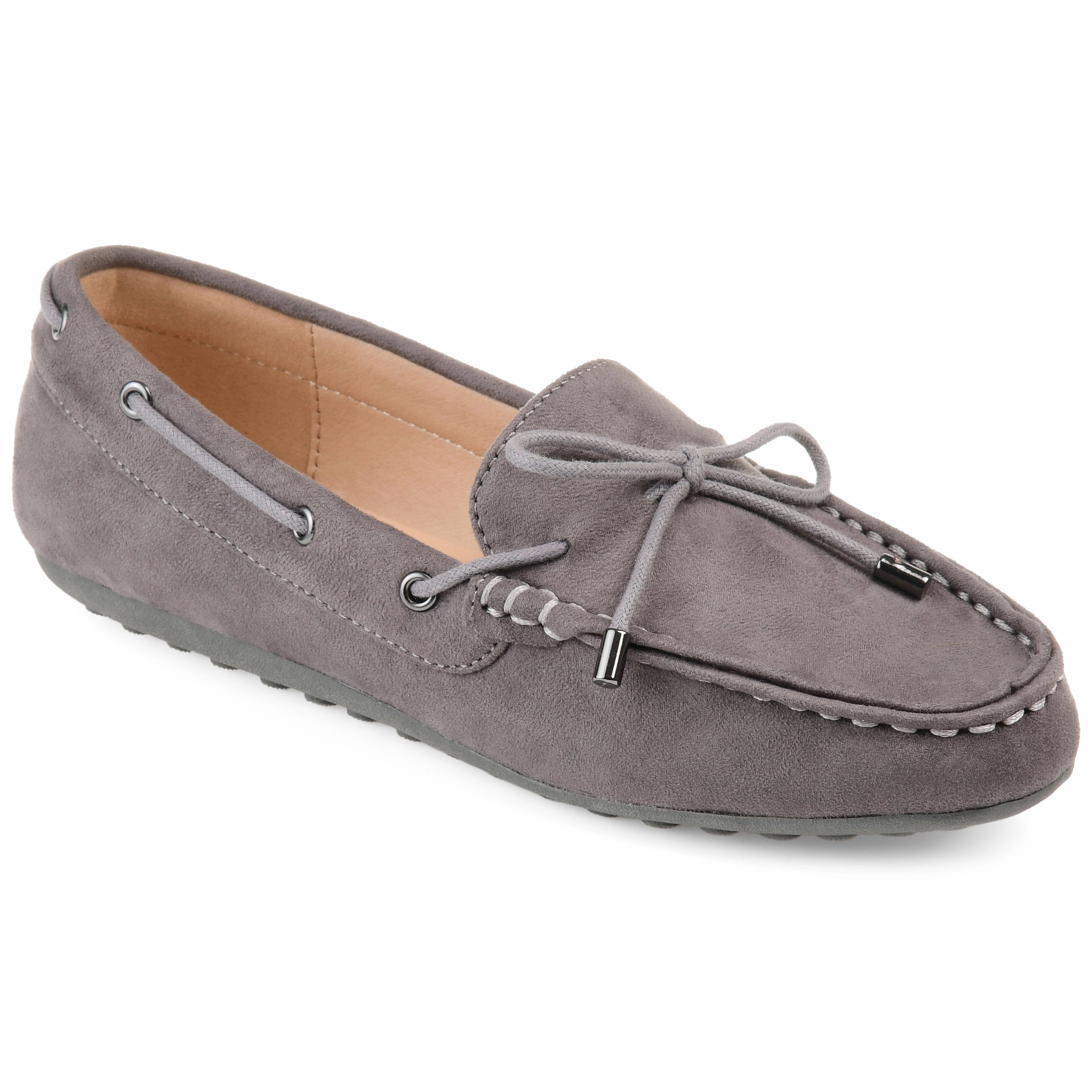 Walk True Fringed Tongue Journee Collection Women's Comfort Thatch Loafer