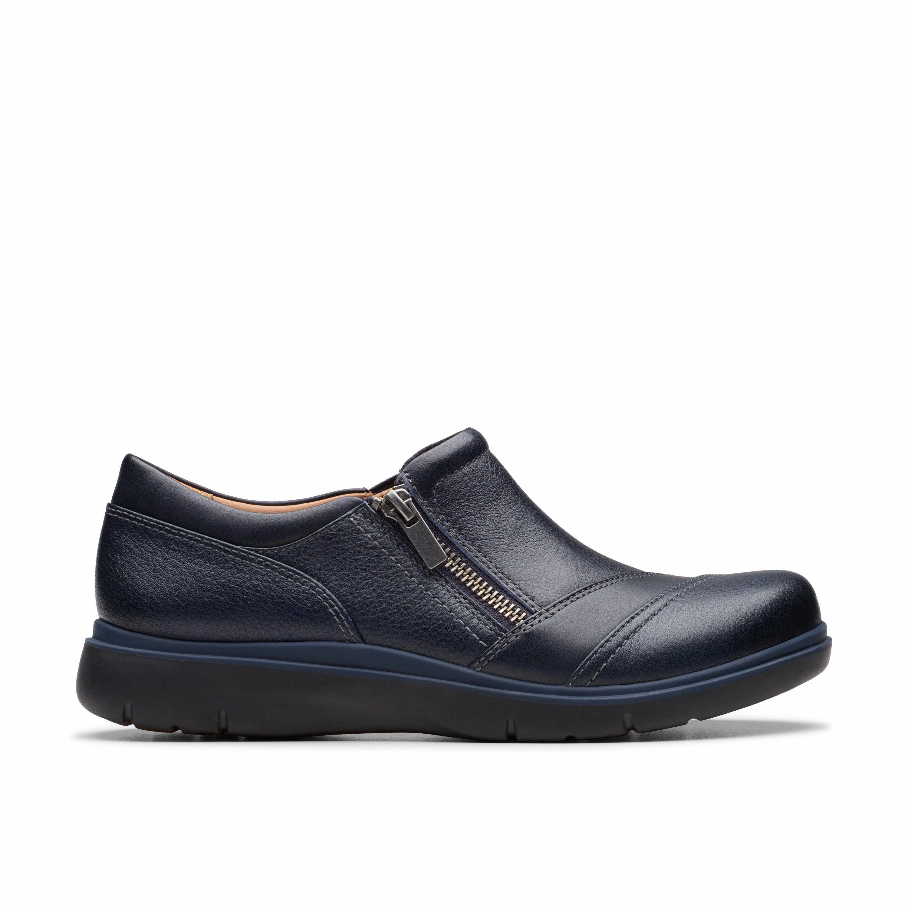 Foot Smooth Clarks Certina Pure in Blue Leather