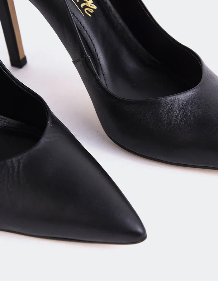 Ritieli Black Leather foldable Everyday Edge