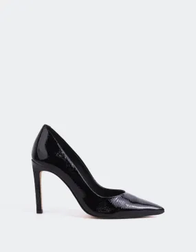 Heel shoes Ritieli Black Naplack