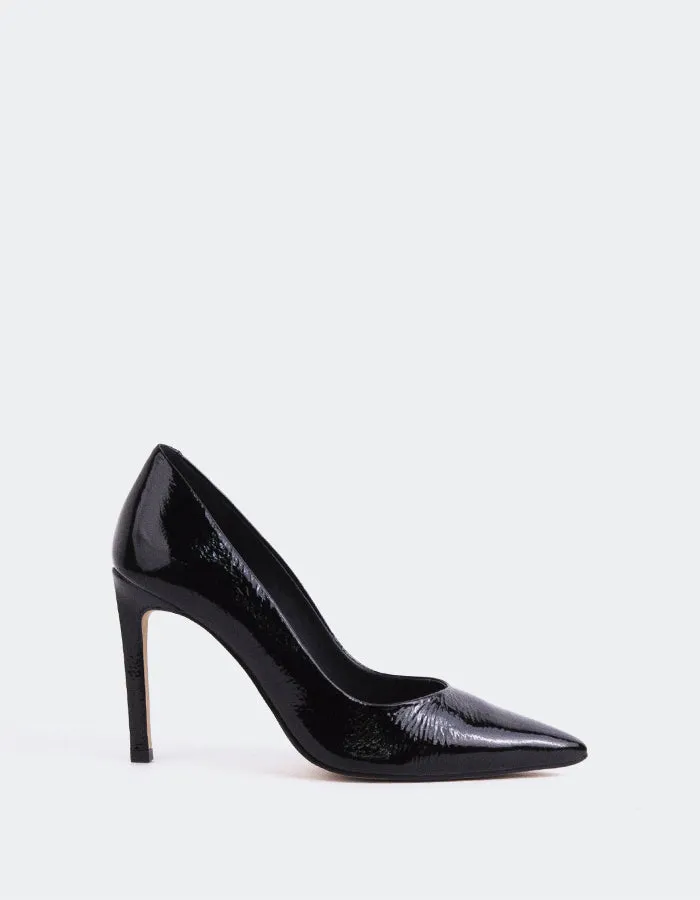 Heel shoes Ritieli Black Naplack
