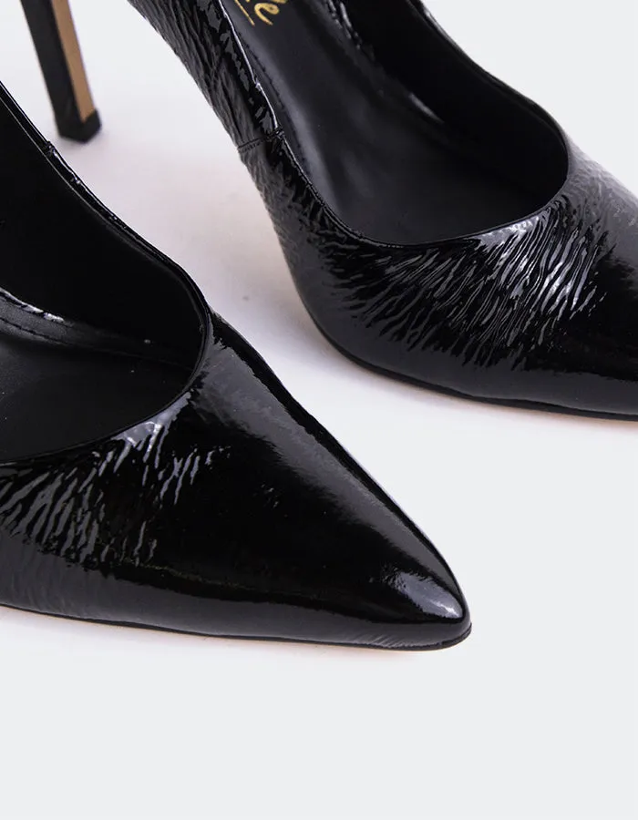 formal dress shoes Comfortable Padding Ritieli Black Naplack