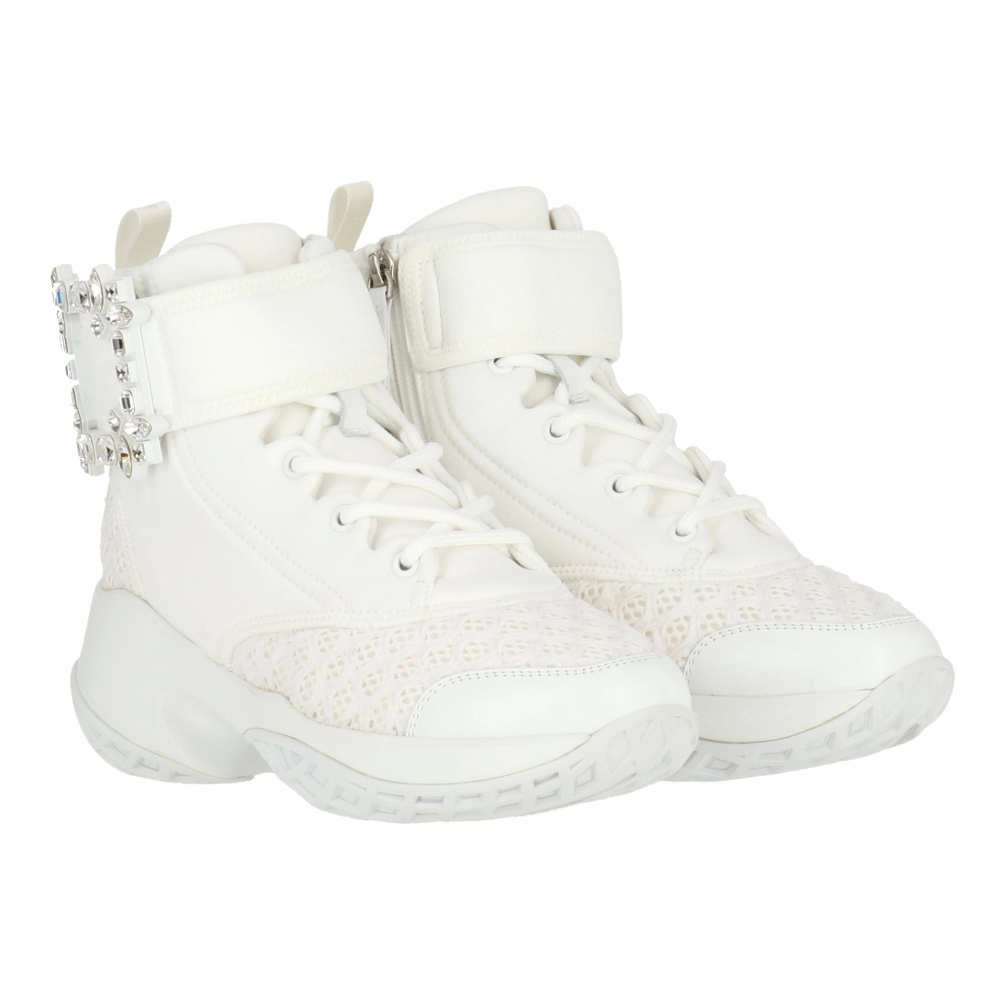 Roger Vivier Womens White Loafer Comfy Glide