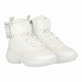 Roger Vivier Womens White Loafer Comfy Glide