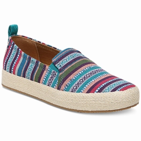 Roma Womens Canvas Slip On Loafers Way Neat Breathable Casual Shoes