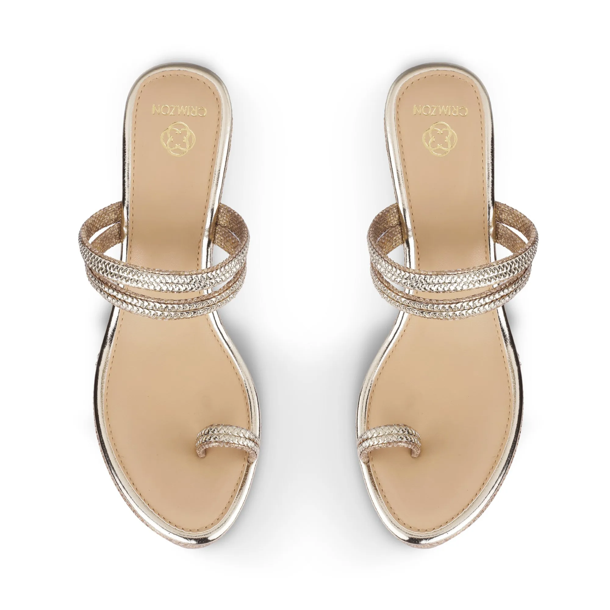 Premium Knit Fabric machine washable material SHAIZA- EMBROIDERED KOLHAPURIS