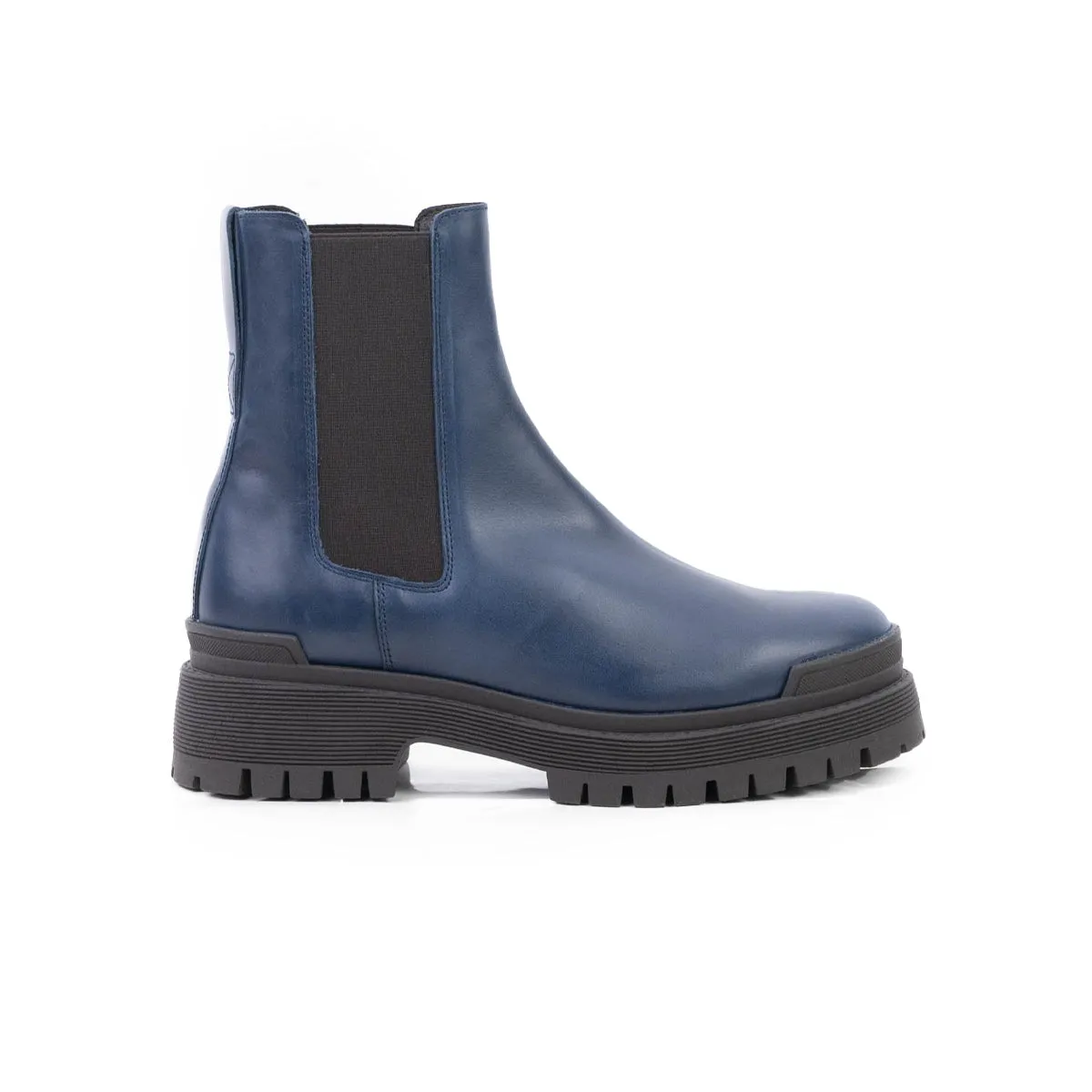 Warm Interior Kirby Navy Leather