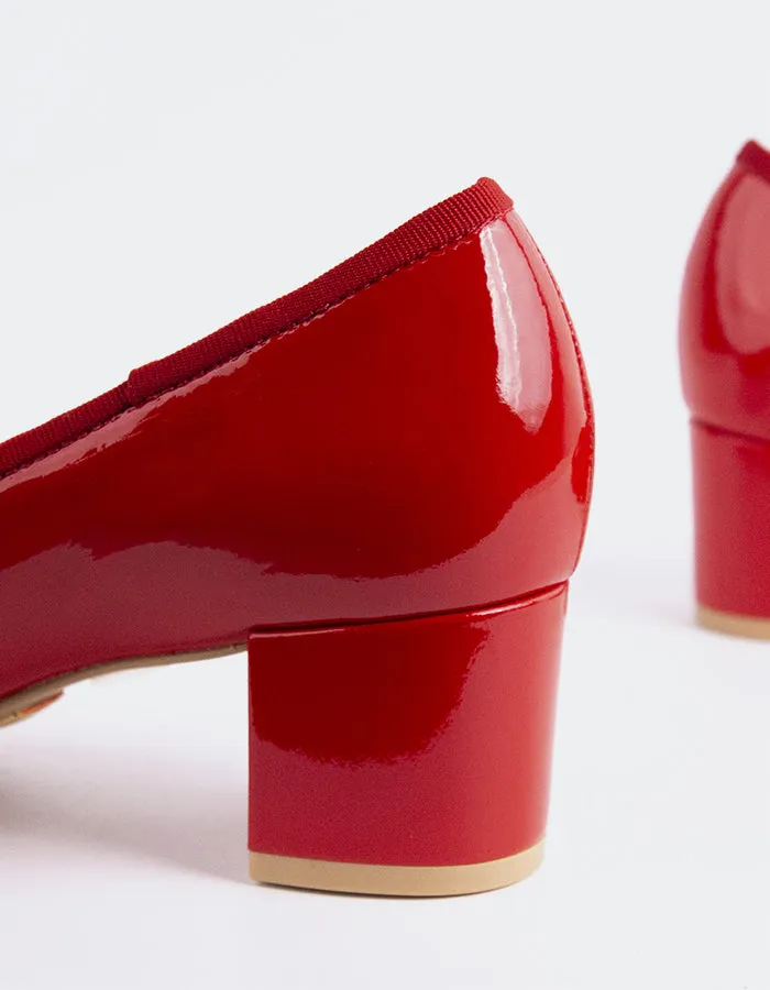 Confident Mood Ruslan Red Patent