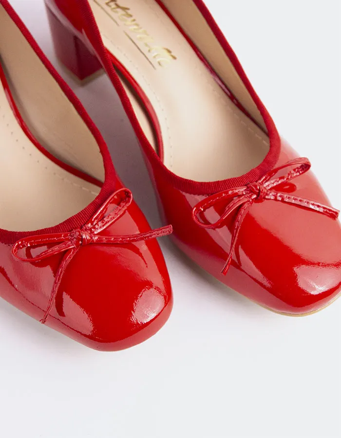 Classic Sandals Ruslan Red Patent