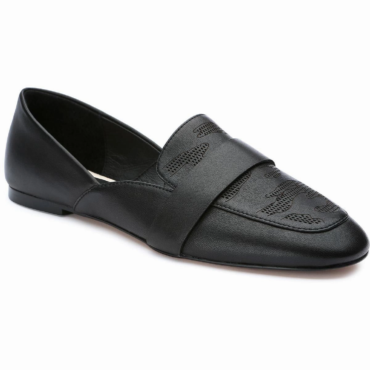 Fashionable Comfort Shoes Sass Womens Faux S Flat Smoking Loafers