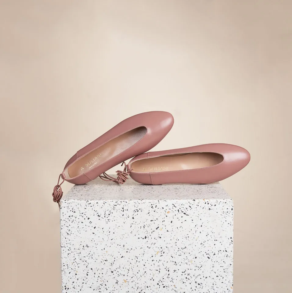 Relaxed Style Scala - Dusty Rose (Removable Ties)