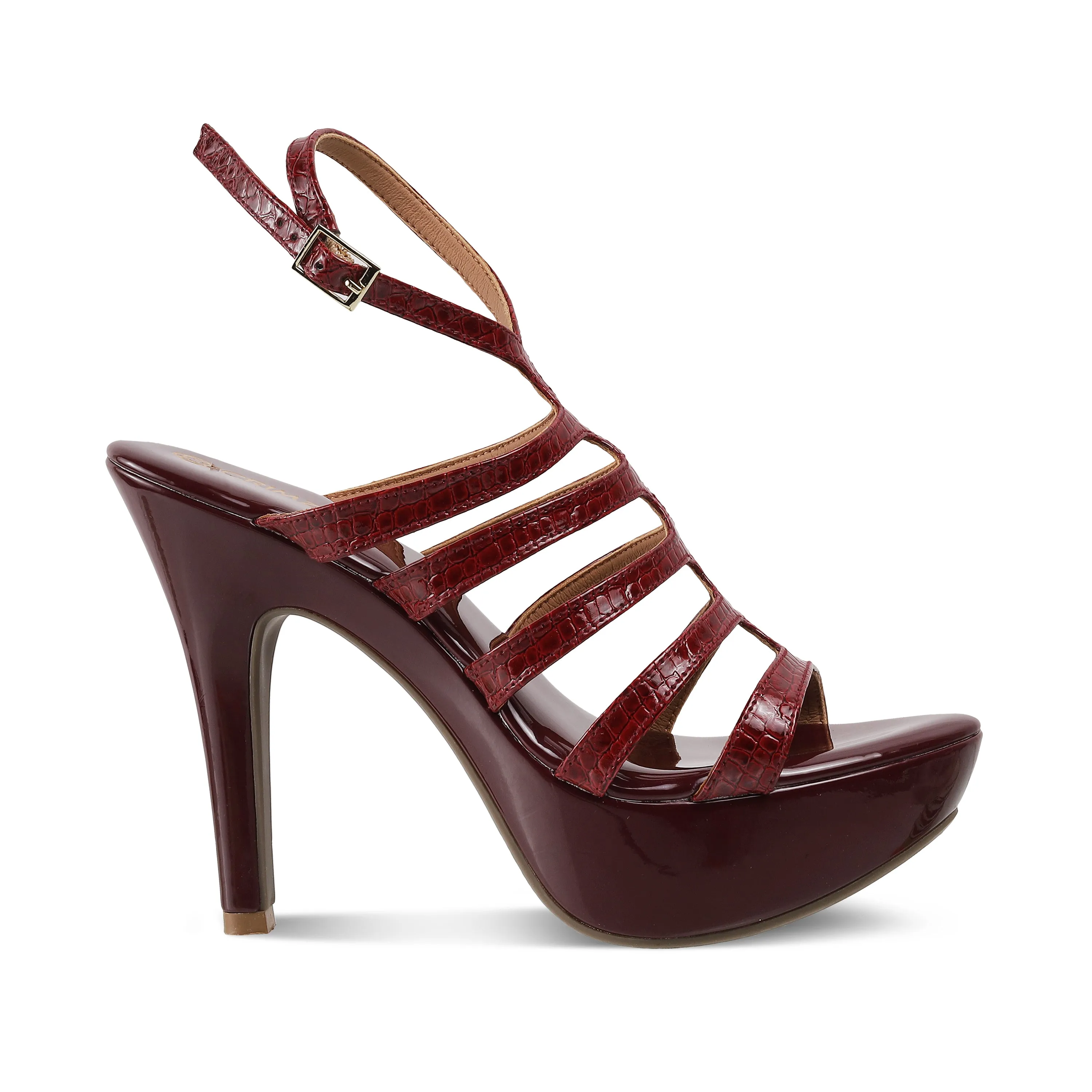 Responsive SCARLETT- BURGUNDY STILETTOS