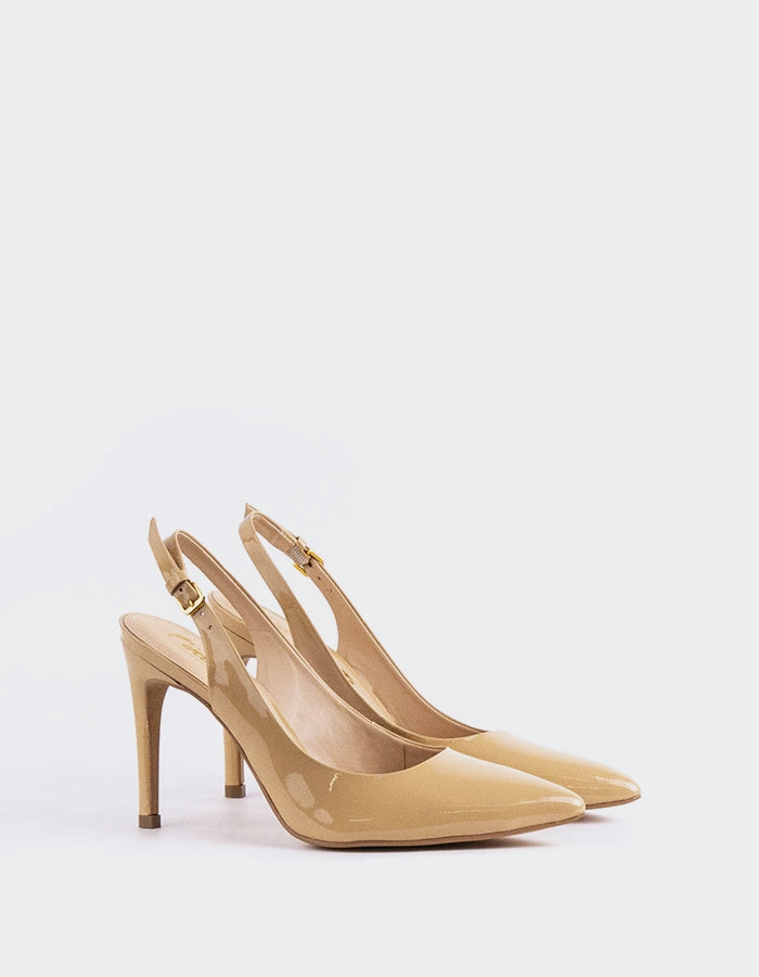 Morisha Nude Patent City Chic