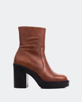 Chic Look Shivers Tan Leather