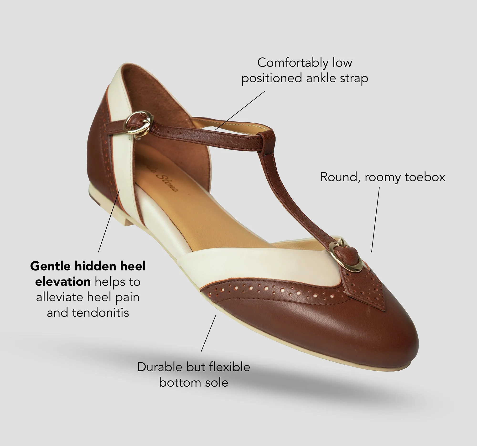 Fashionable Flats Shoes Plaza Mood Singapore (Metallic Gold)