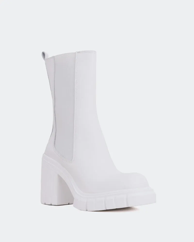 Maple White Leather Outfit Choice Urban Life