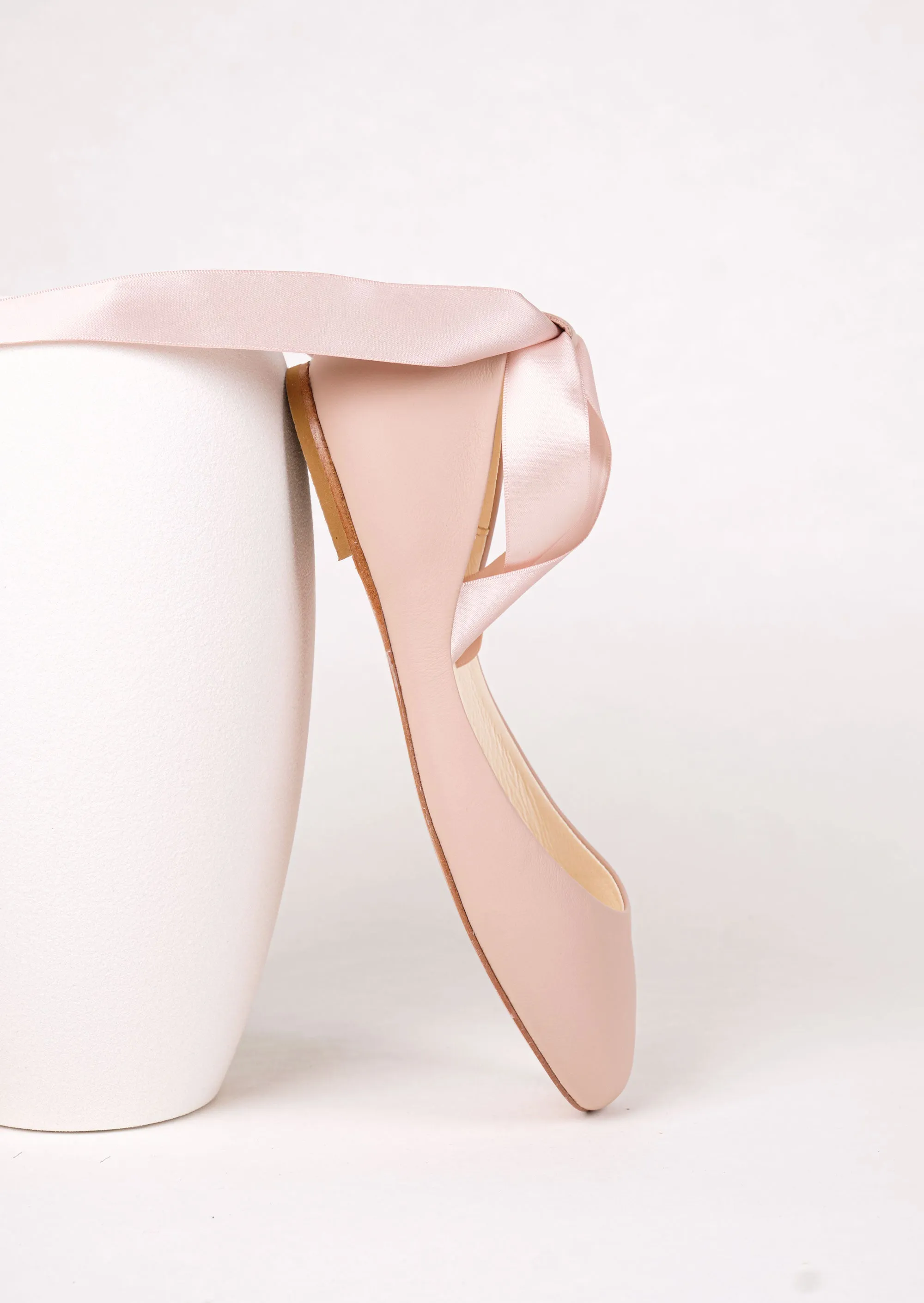 SIENNA BALLET FLATS ?C NUDE All-day Slip-ons Sleek Fit