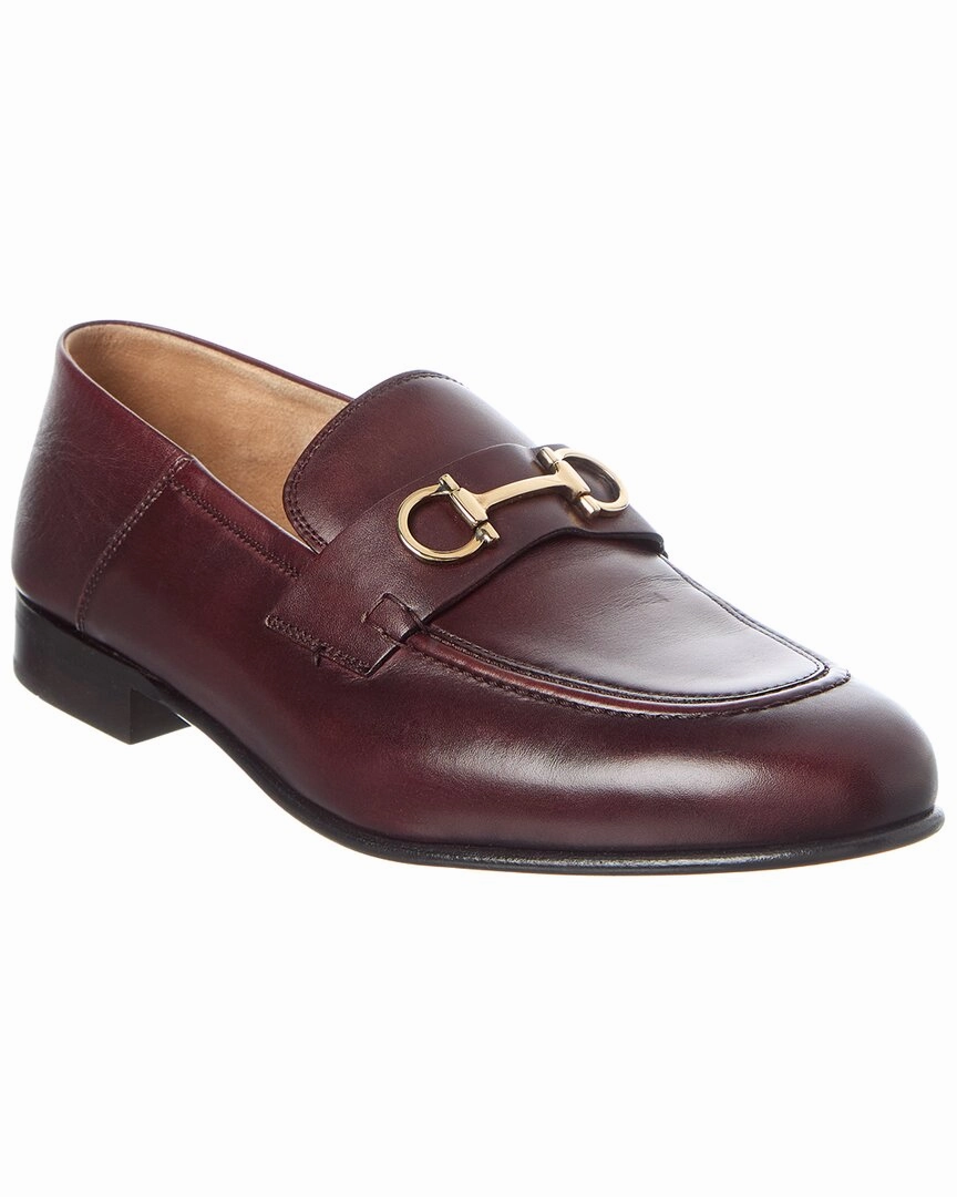 Clear Path Lane Travel Ferragamo Ottone Leather Loafer