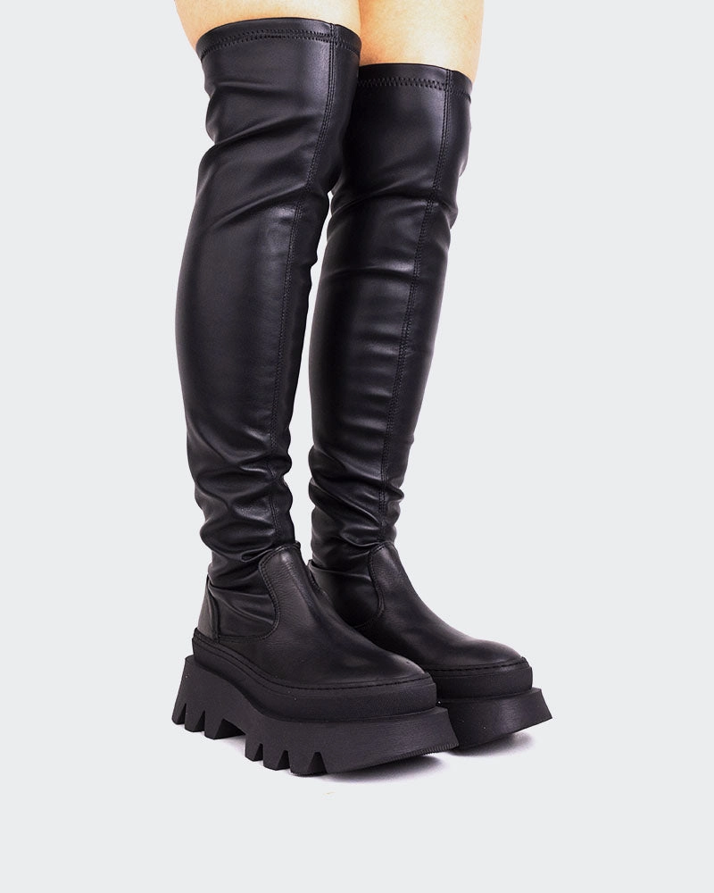 Perfect Footwear Look Moncton Black Stretch