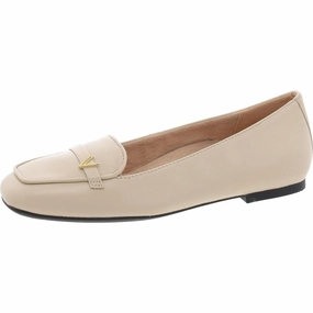 HAYES Womens Leather Slip On Loafers Travel Friendly Urban Lane