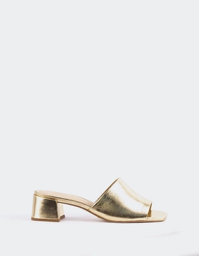 Fortunata Gold Leather Comfort Solutions