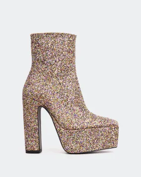 Smooth Surface Pepper Brown Glitter