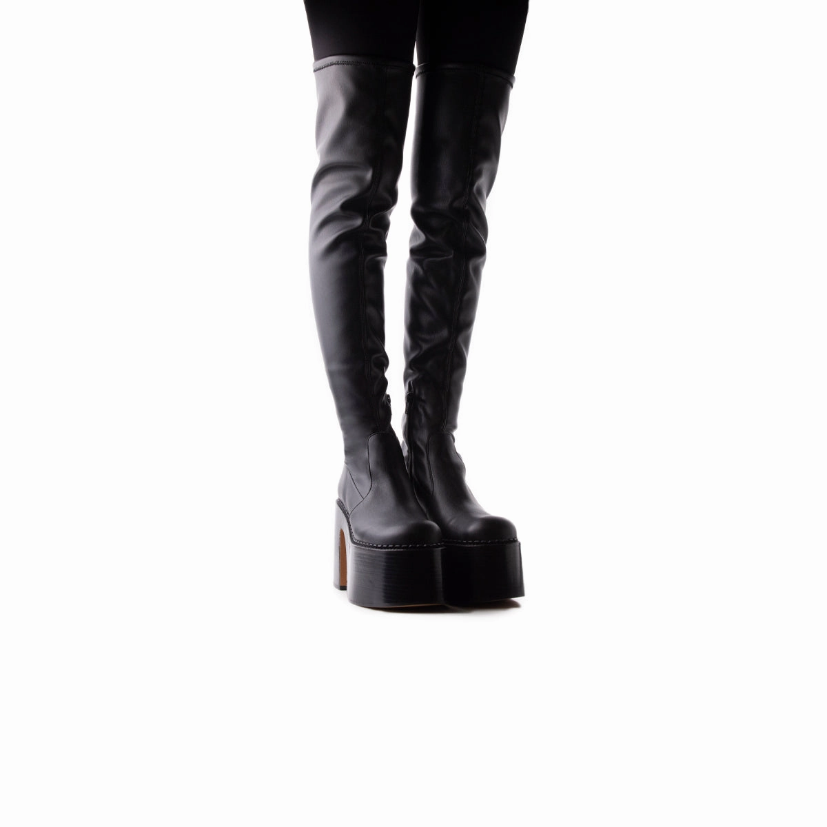 simple design Timeless Winter Look Trigger Black Stretch