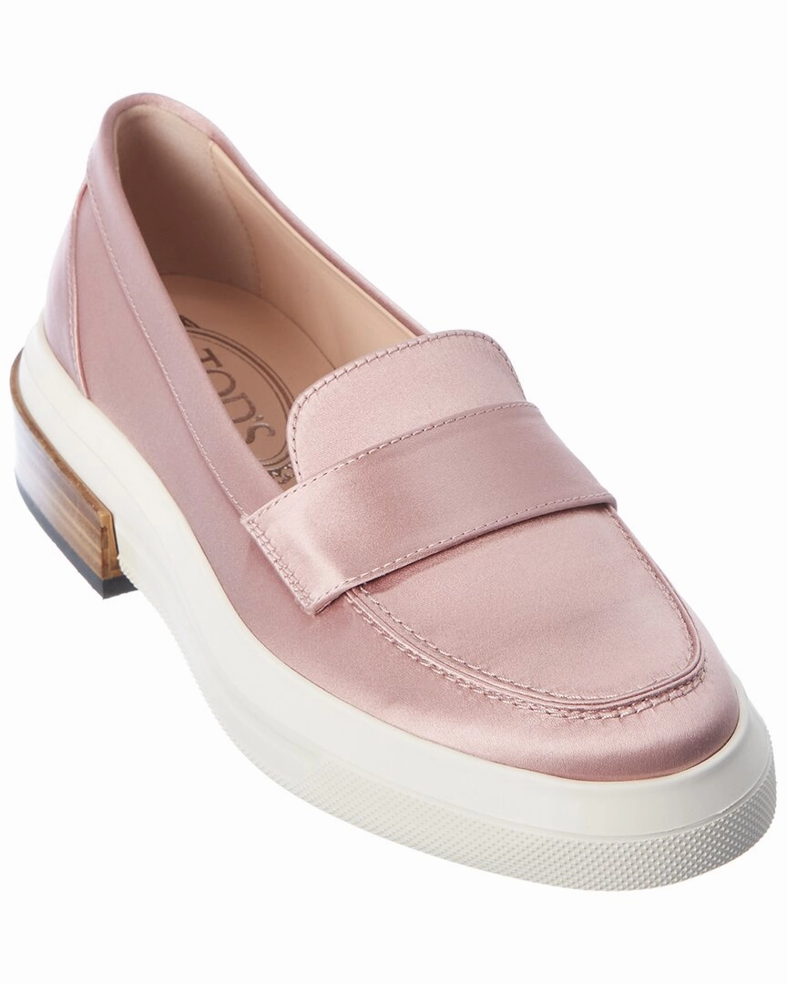 Calm Mood Free Steps TOD??s Silk Loafer
