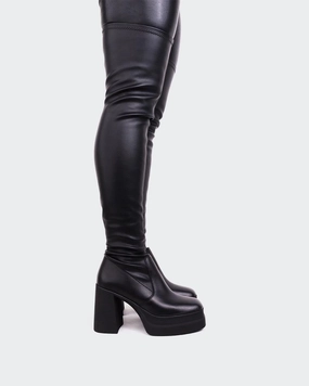 Sofo Black Stretch Trend Alert