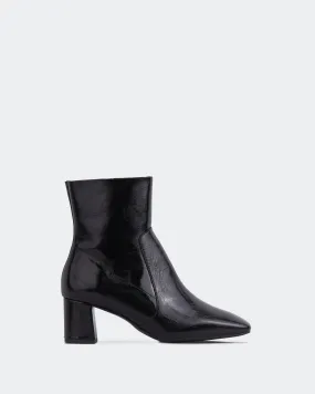 Gillian Black Naplack Layer mood Ankle Support