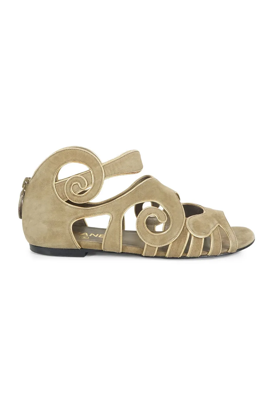 [WS5317] Chanel | Flat sandals Help Glow