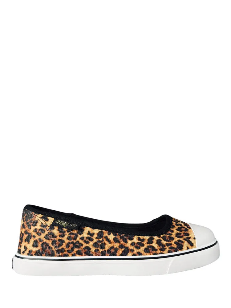 Village Mood EMILY LEOPARD - BLACK/TAN/WHITE