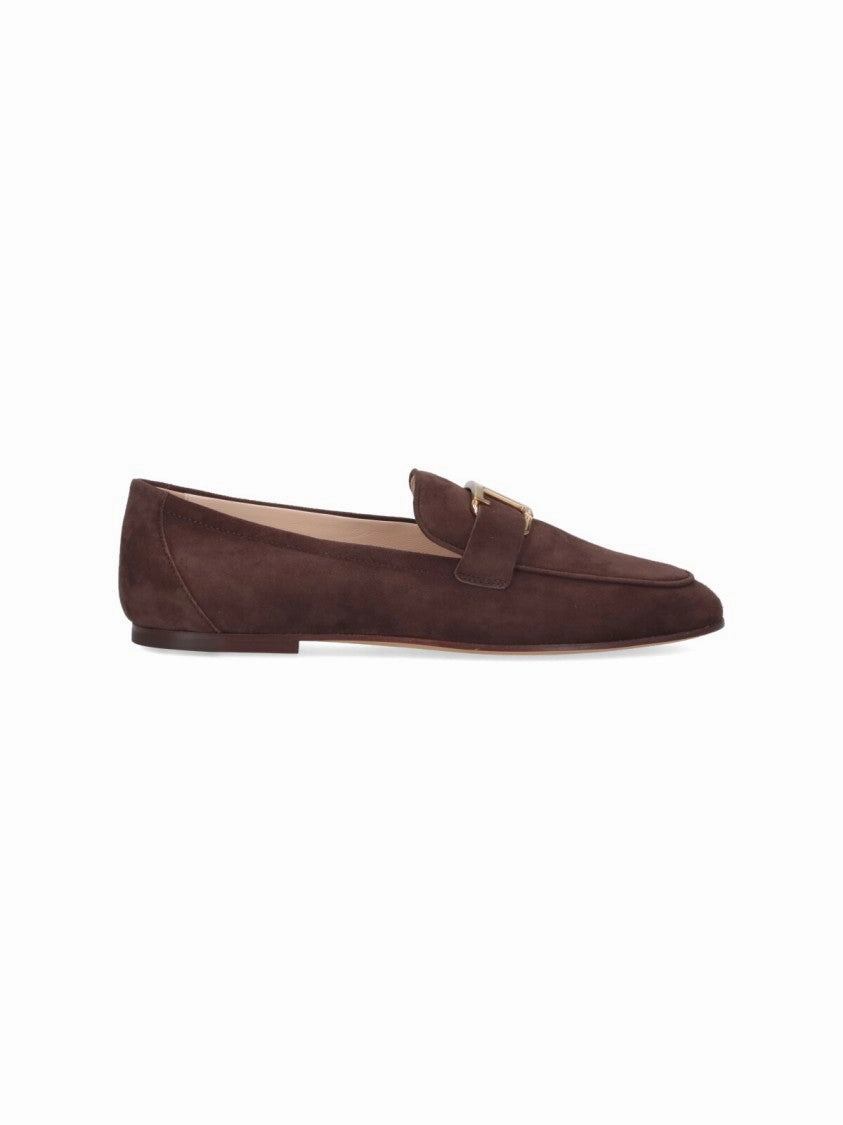 Shady Lane Leather Lining T Timeless" Loafers Brown