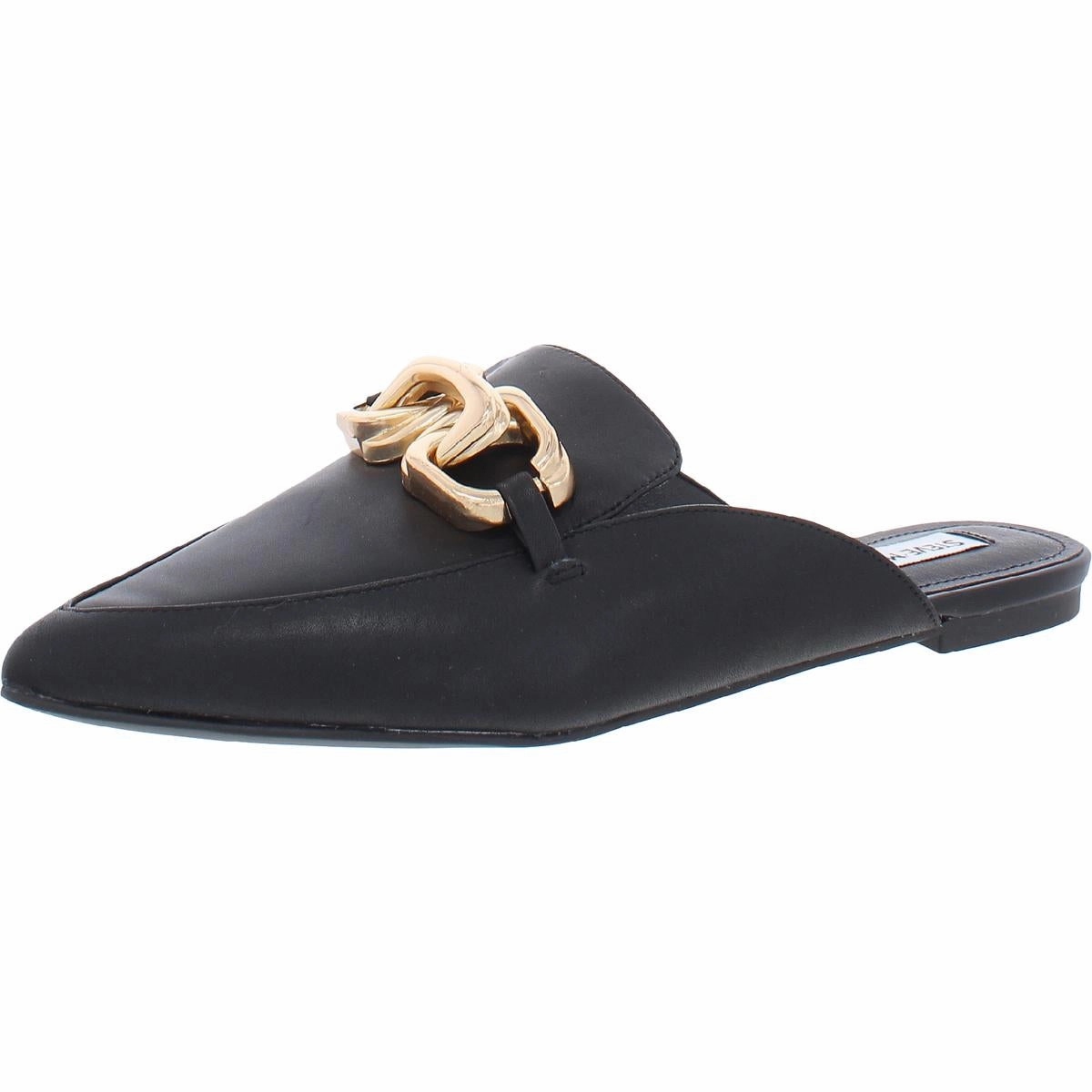 Sure Steps Friends Womens Suede Pointed Toe Loafer Slides