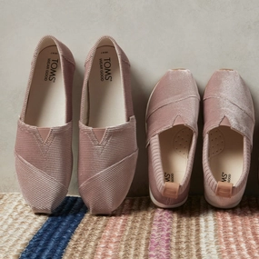 All-Purpose Comfort Alpargata Vintage Pink Corduroy