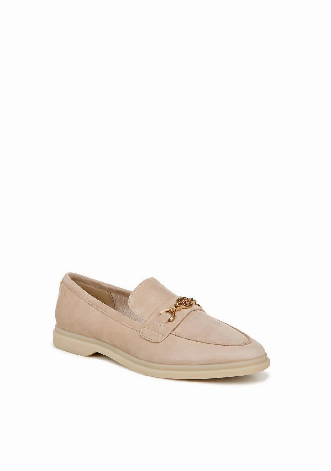 Classic Comfort Design All-day Comfort Shoes Women's Kyana Bit Loafer In Oat Beige Suede