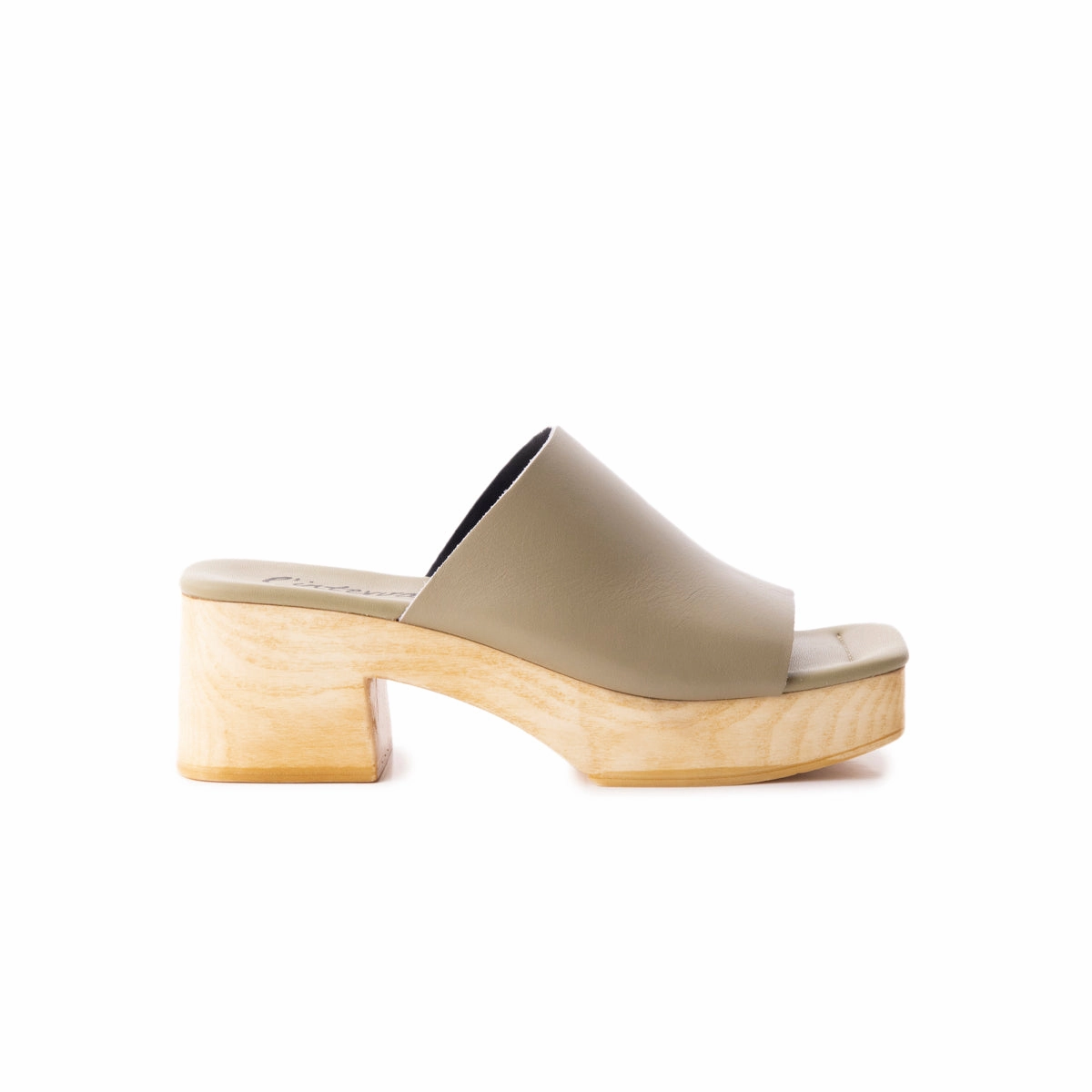 Delphine Green Leather Compression Fit