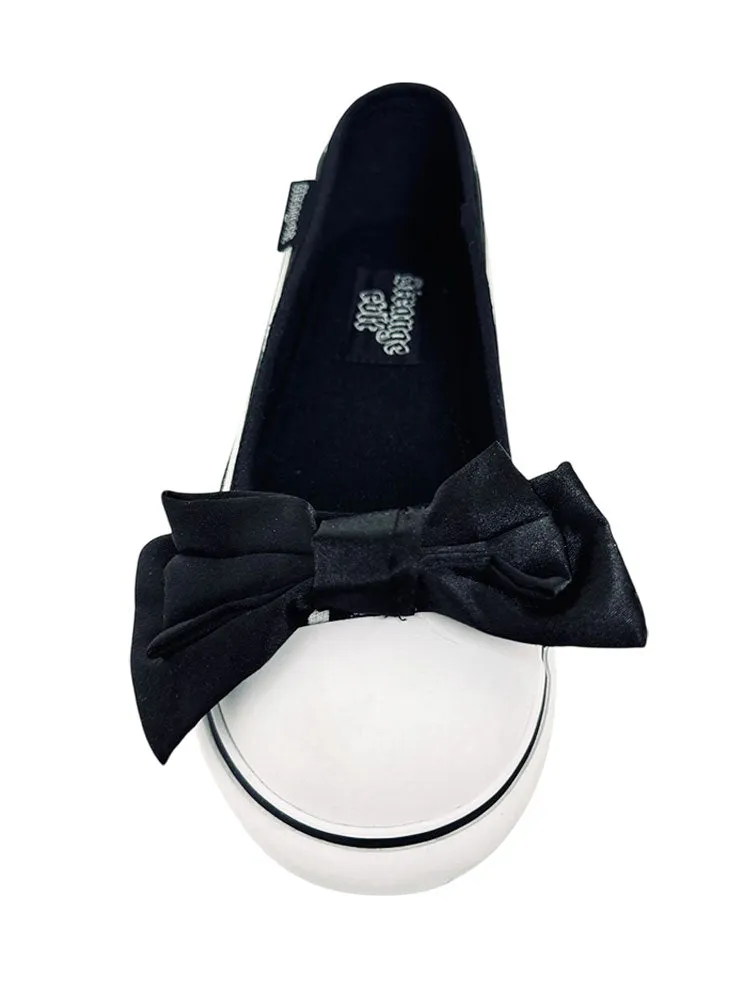 EMILY BOW STRIPE - BLACK/WHITE Spa Glow Daily Fit